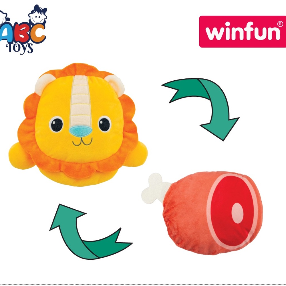 Winfun Surprise Puppet Flip – Lion